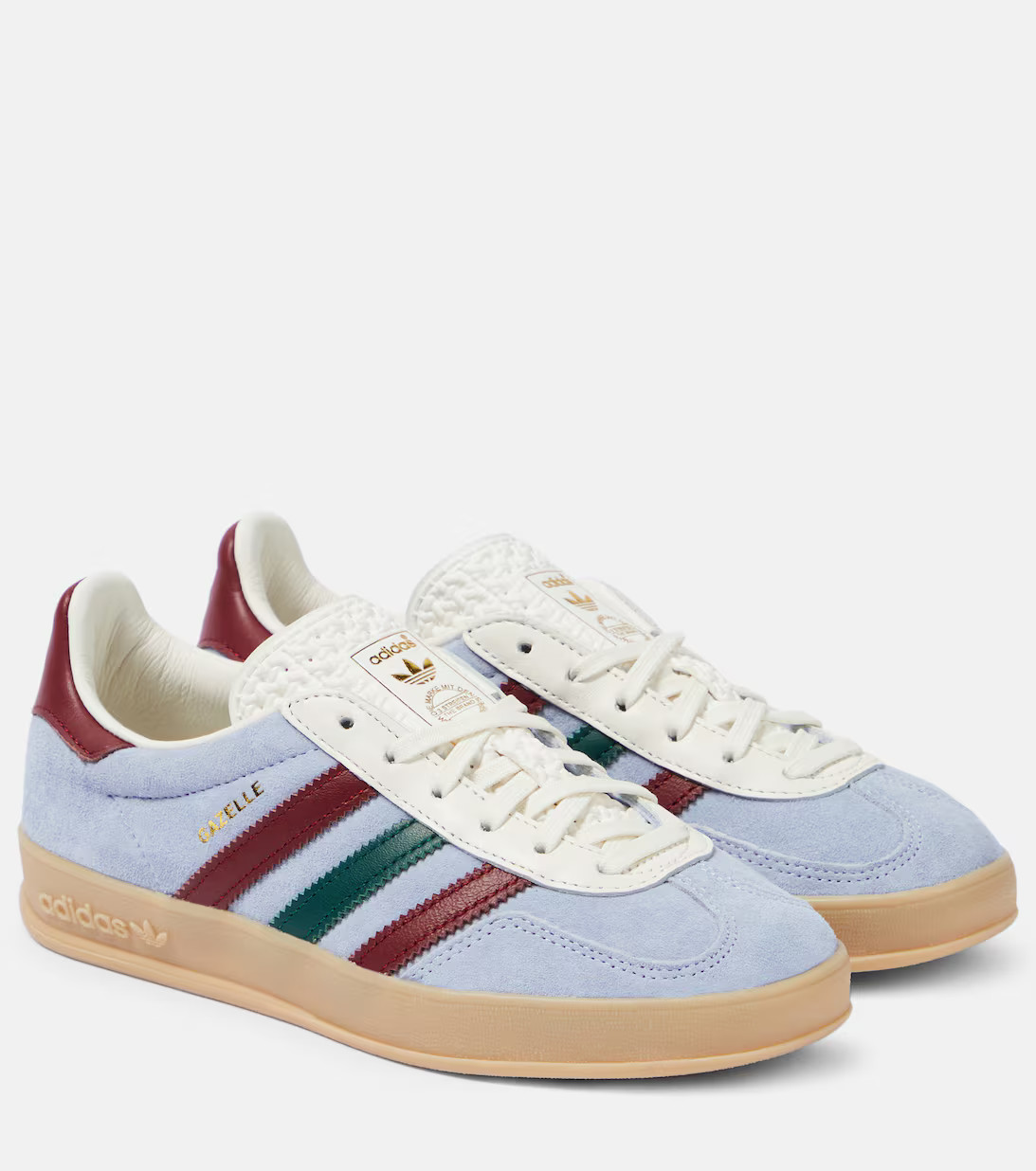 WomenDesignersAdidasShoesSneakers Low-Top SneakersAdidasGazelle Indoor suede sneakers | Mytheresa (US/CA)