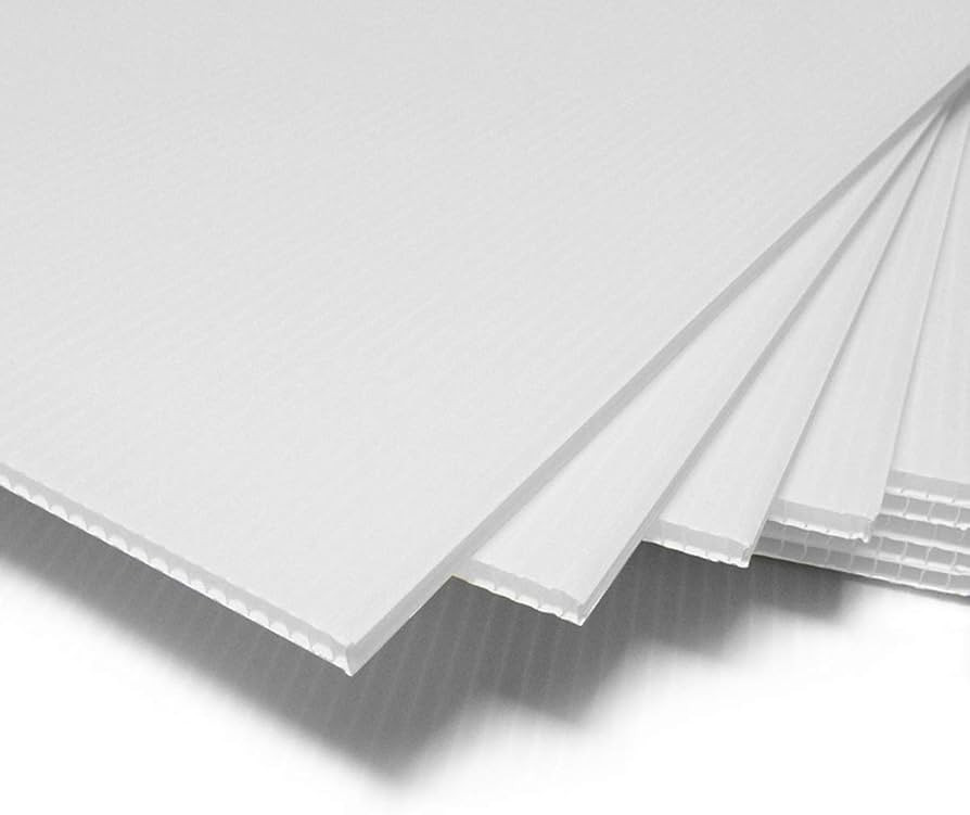 T-SIGN Corrugated Plastic Sheets Coroplast Sign Blank Board, 24 x36 Inches 3/16 Inches Thick for ... | Amazon (US)