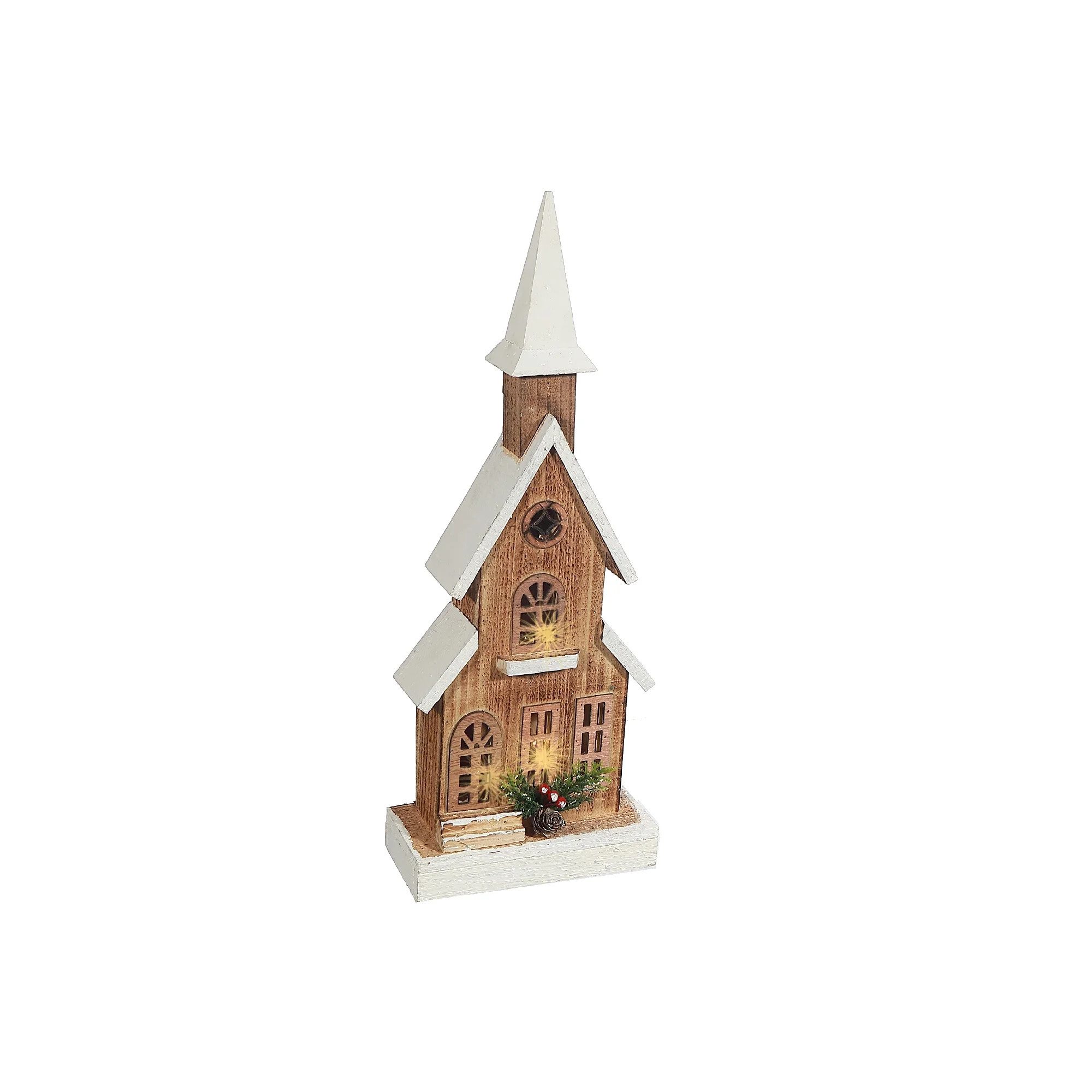 Led Natural Wooden Church | Walmart (CA)