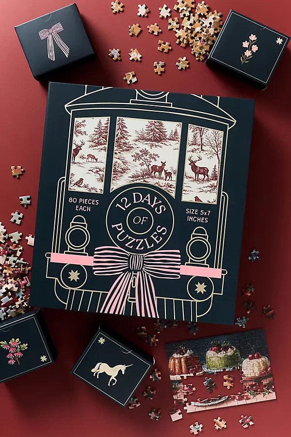 12 Day Puzzle Advent Calendar | Anthropologie (US)