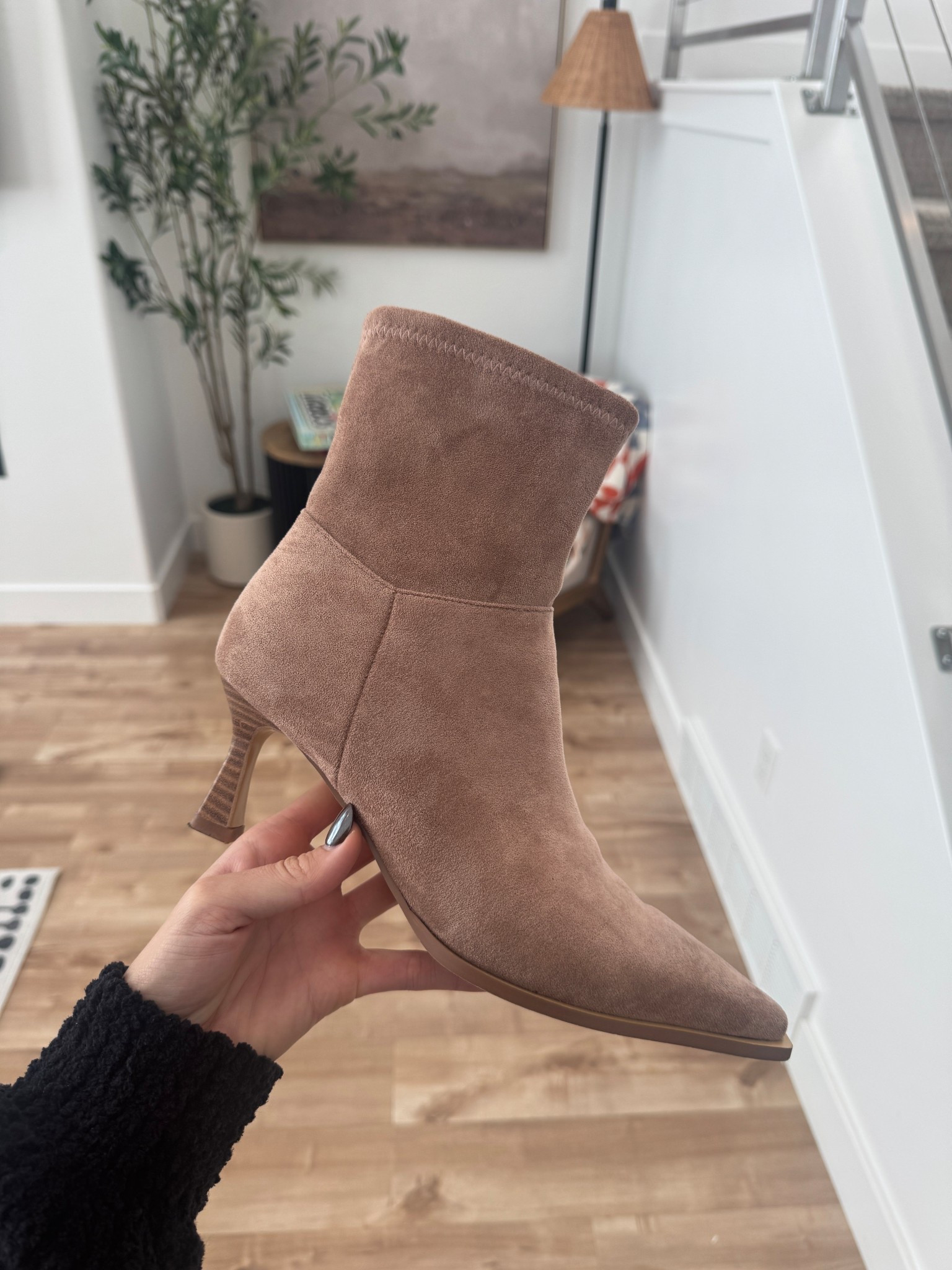 Affordable fall boots under $50! I sized up by 1/2 size and am wearing a 9.5. So comfy! 

#LTKFindsUnder50 #LTKStyleTip #LTKShoeCrush