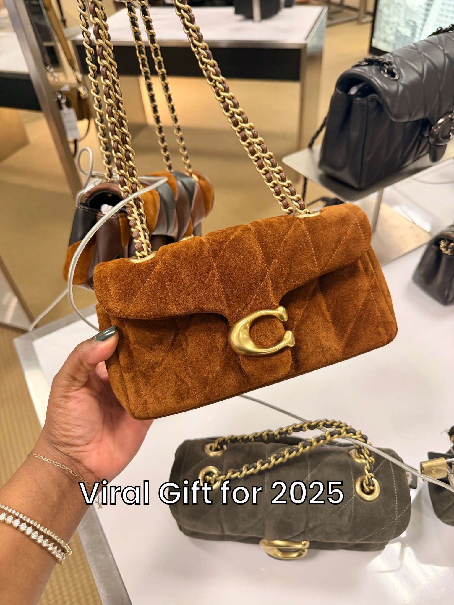 The coach suede tabby has been a popular gift this Christmas season! 

#LTKGiftGuide #LTKHoliday #LTKWorkwear