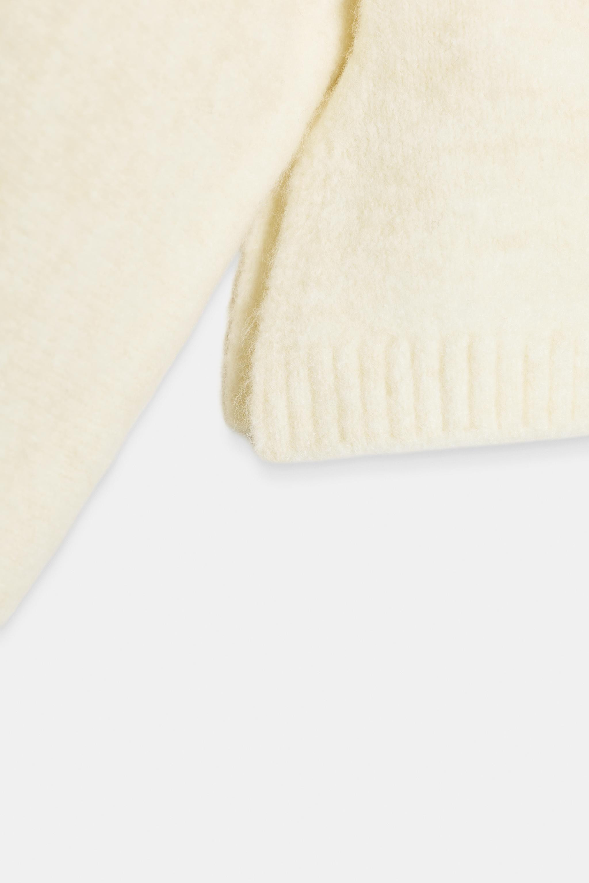SOFT KNIT HIGH NECK JUMPER | Zara UK