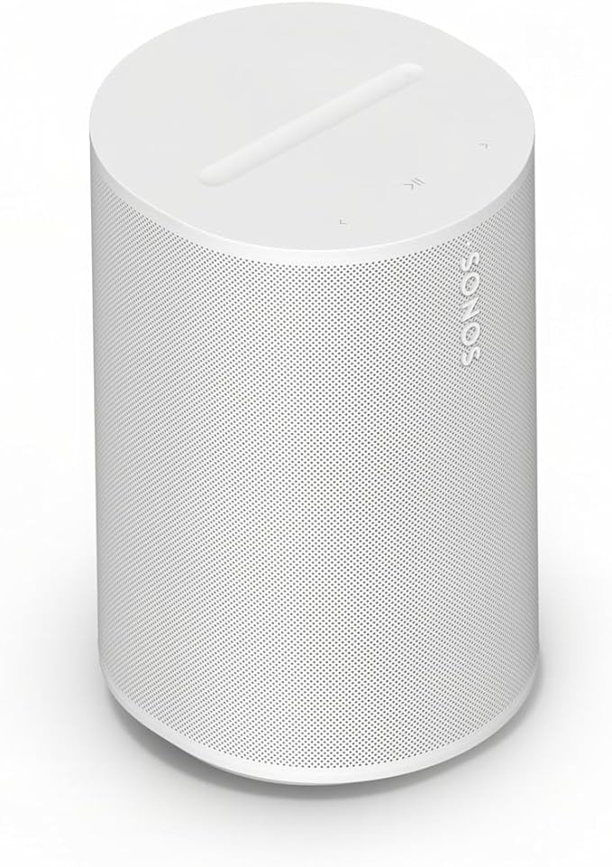 Sonos Era 100 SL - Compact, Microphone-Free Speaker with WiFi, Bluetooth - White | Amazon (US)
