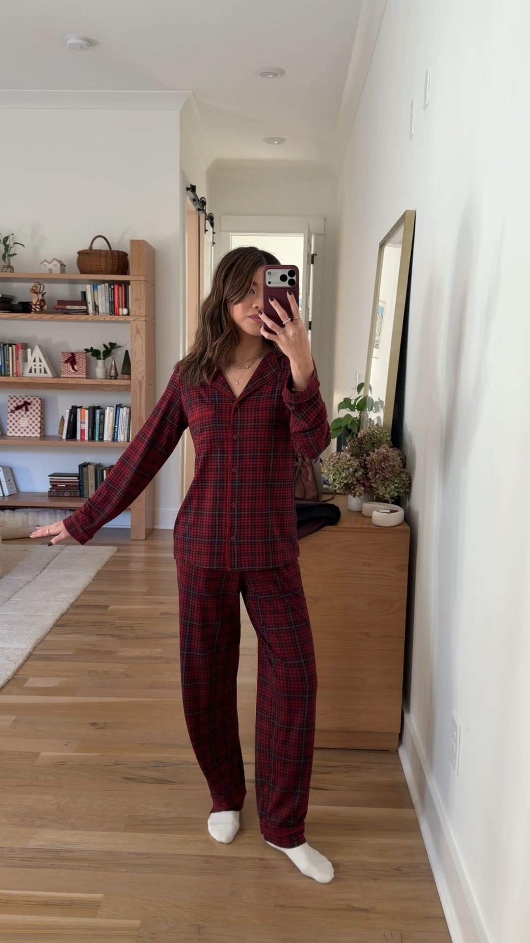 Wearing size XS in the PJ set!

mom outfit, pjs, holiday pjs, red pjs, flannel pjs, Christmas pjs, sleepwear, cozy outfit,  

 

#LTKHoliday #LTKmomlife #LTKselfcare