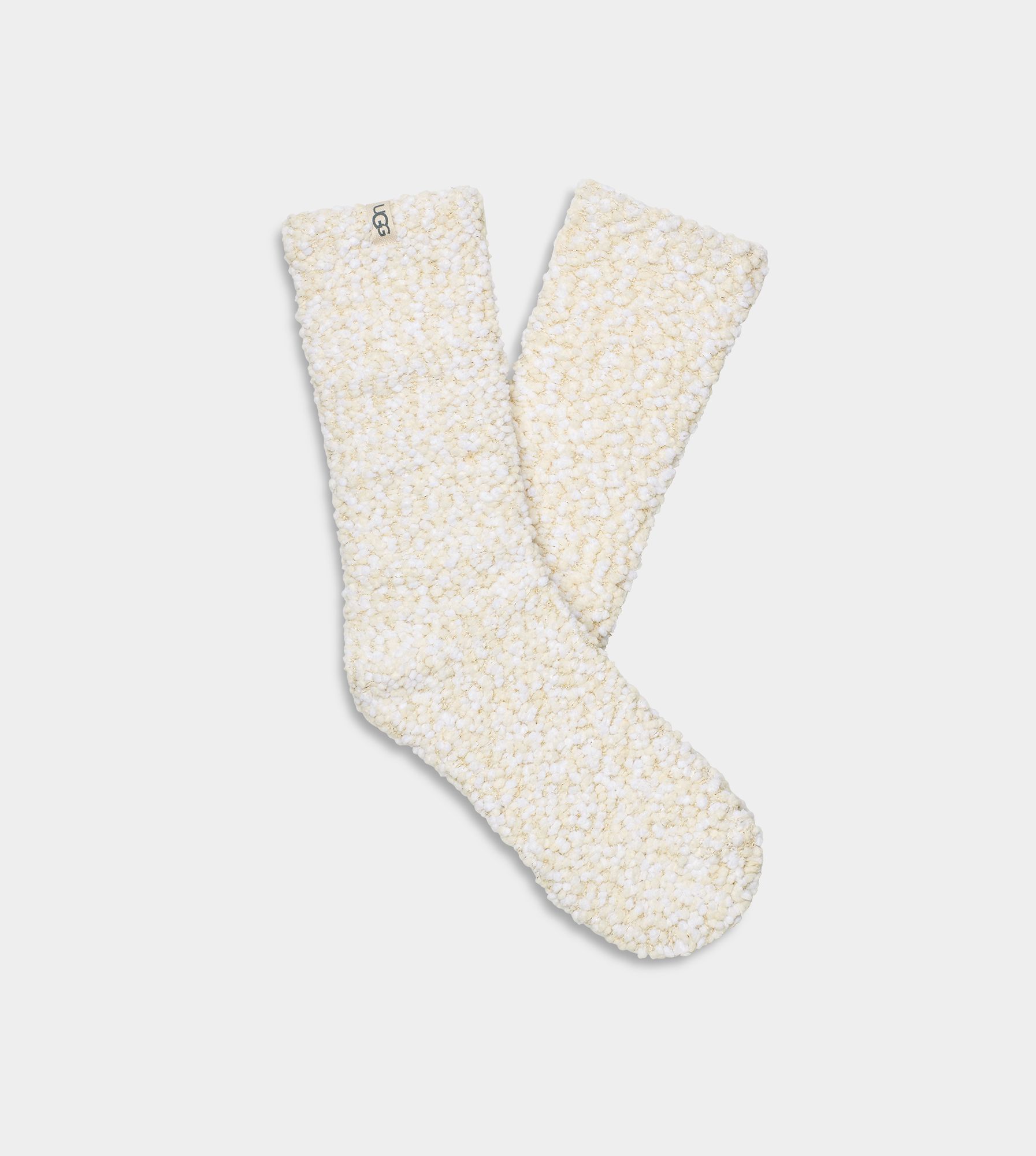 UGG Women's Adah Cozy Chenille Sparkle Knit Socks in Cream | UGG (US)
