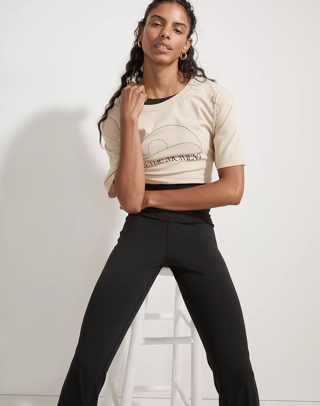 MWL In the Moment Crop Tee | Madewell