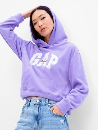 Gap Logo Arctic Fleece Hoodie | Gap Factory