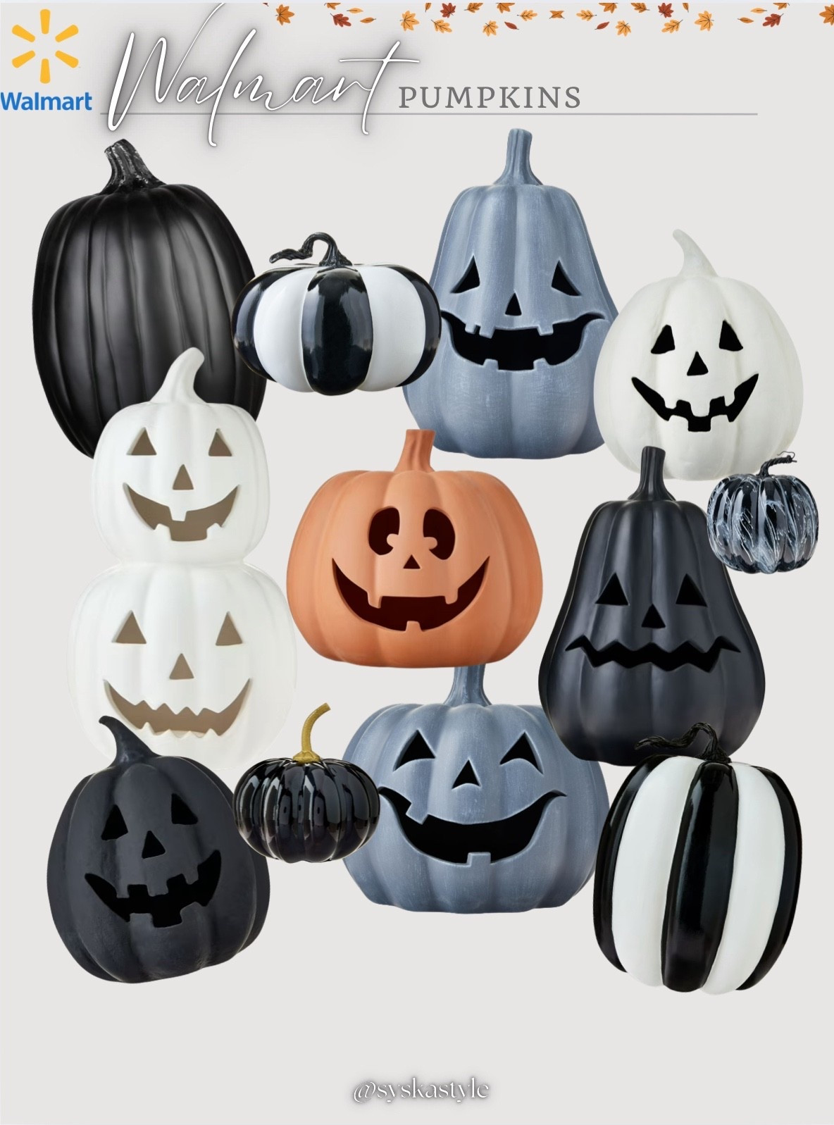 Walmart Pumpkins are IT this fall! 

#LTKFallSale #LTKHome #LTKSaleAlert