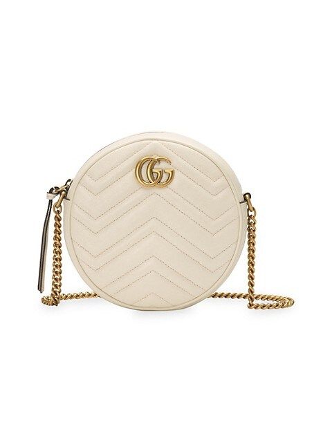 GG Marmont Mini Round Shoulder Bag | Saks Fifth Avenue