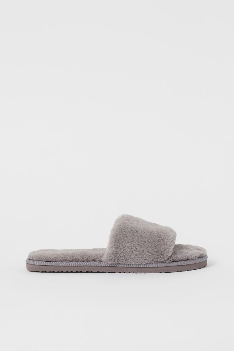 Faux Fur Slippers | H&M (US + CA)