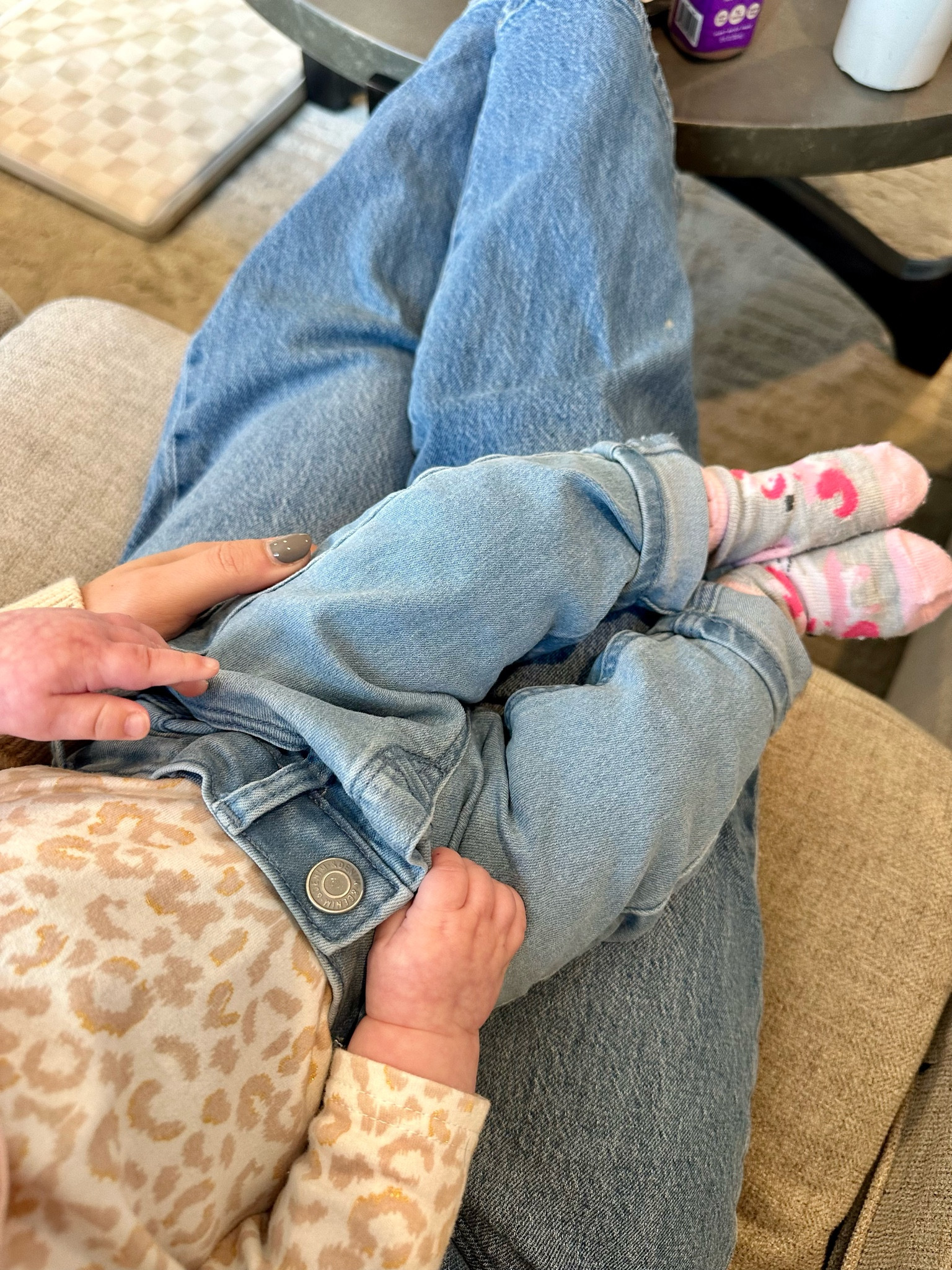 The cutest baby jeans ever!!

#LTKFamily #LTKKids #LTKBaby