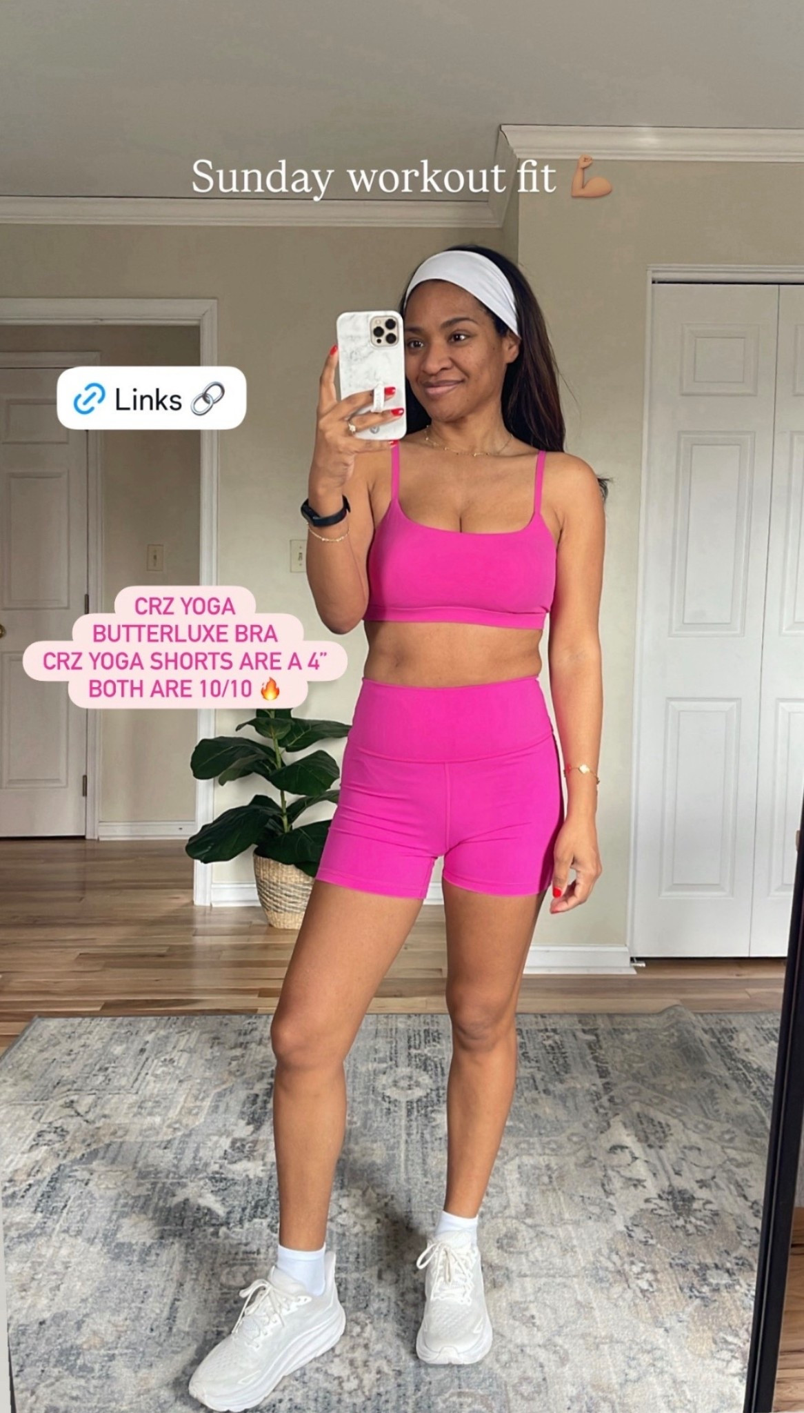 Sunday workout fit! I wear a size medium typically in CRZ Yoga gear! It’s sooo good. Buttery soft and really great on sweat wicking 

#ltkactive #ltkootd #ltkover40

