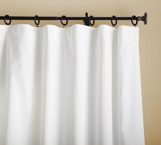 Cameron Cotton Pole-Pocket Curtain | Pottery Barn (US)