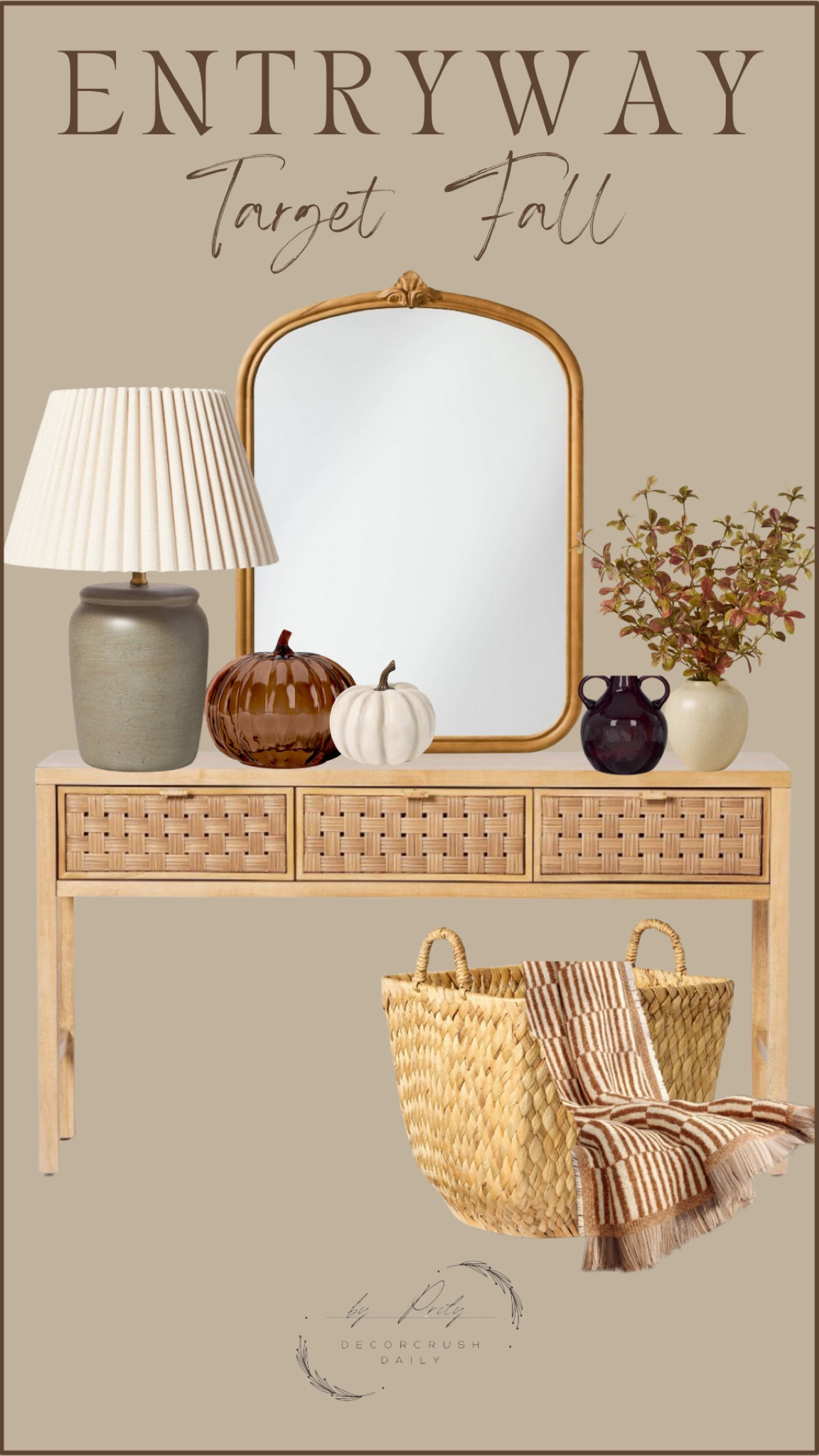 Fall entryway console decor // Target

#LTKSeasonal #LTKStyleTip #LTKHome