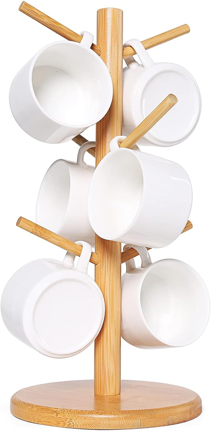 Maxcocola Mug Holder Tree, Coffee Cup Holder, Countertop Mug Tree , Coffee Mug Holder for Counter... | Amazon (US)