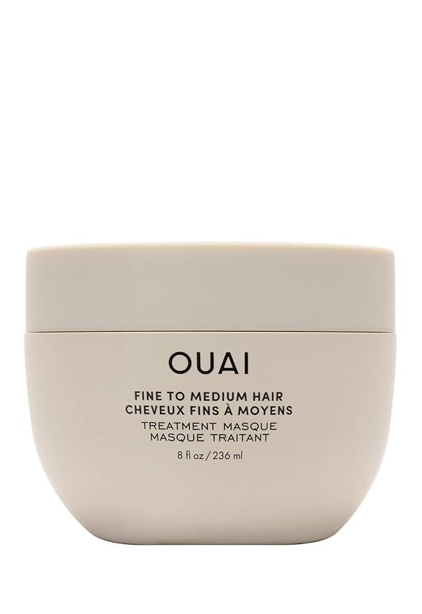OUAI Treatment Masque. Repair and Restore Hair with the Deeply Moisturizing Hair Masque. Leave Ha... | Amazon (US)