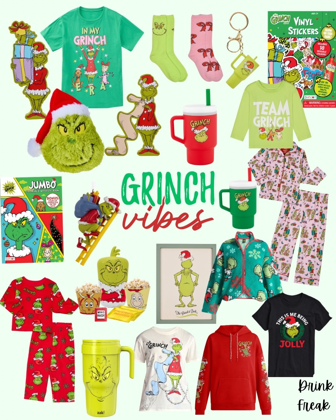 For the Grinch lovers! We are huge Grinch fans, I even have a portion of our house Grinch at Christmas! These are great gifts, some Black Friday deals, and some decor, exclusively at Walmart! 

#LTKSeasonal #LTKGiftGuide #LTKHoliday