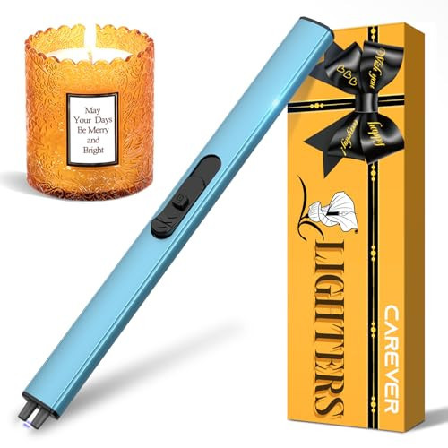Stocking Stuffers for Men Electric Lighters for Candle - Women Gifts for Christmas Rechargeable Plasma Lighter Flameless Windproof Candle Lighter Grill Gifts for Women Men Adults Wife Girls | Amazon (US)