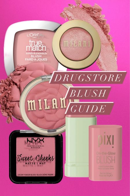 Drugstore blushes I tried, 33-44 are linked here! #drugstoremakeup #drugstore #blush #makeuphaul 

#LTKbeauty