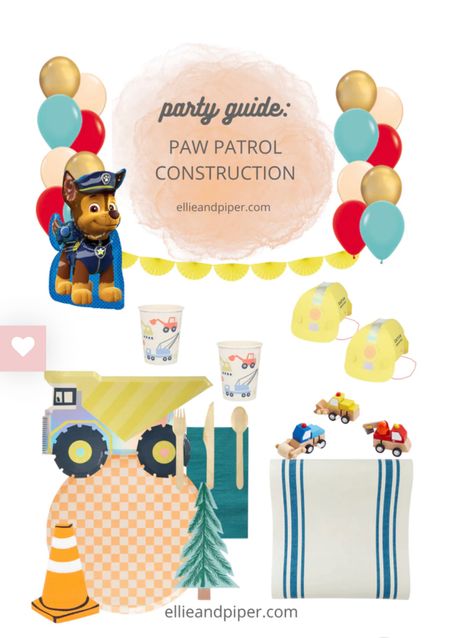 ✨Party Guide: Paw Patrol Construction Party by Ellie and Piper✨

Pawsitively Fun: Let the Paw Patrol Party Begin!

Kids birthday gift guide
Kids birthday gift ideas
New item alert
Gifts for her
Gifts for him
Gift for teens 
Gifts for kids
Bar decor
Bar essentials 
Backyard entertainment 
Entertaining essentials 
Party styling 
Party planning 
Party decor
Party essentials 
Kitchen essentials
Dessert table
Party table setting
Housewarming gift guide 
Hostess gift guide 
Just because gift
Party backdrop ideas
Balloon garland 
Shop small
Meri Meri 
Ellie and Piper
CamiMonet 
Kailo Chic
Party piñata 
Mini piñatas 
Pastel cups
Pastel plates
Gift baskets
Party pennant flags
Dessert table decor
Gift tags
Party favors
Book shelf decor
Photo Prop
Birthday Party Decor
Baby Shower Decor
Cake stand
Napkins
Cutlery 
Baby shower decor
Confetti 
Jumbo number balloons
Decorated cookies
Welcome sign
Acrylic sign 
Rubble
Rocky
Zuma 
Everest
Marshall
Chase is on the go 
Skye


#LTKGifts #LTKGiftGuide 
#liketkit #LTKstyletip #LTKsalealert #LTKunder100 #LTKfamily #LTKFind #LTKunder50 #LTKSeasonal #LTKkids #LTKFind 

#LTKbump #LTKbaby #LTKhome