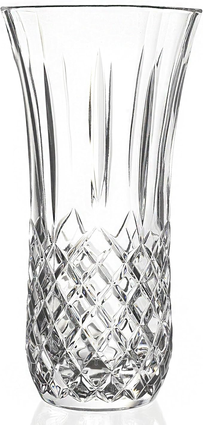 Lorren Home Trends 11.5" Vase from The RCR Opera Collection, Clear, Medium (8"-15") (256190) | Amazon (US)