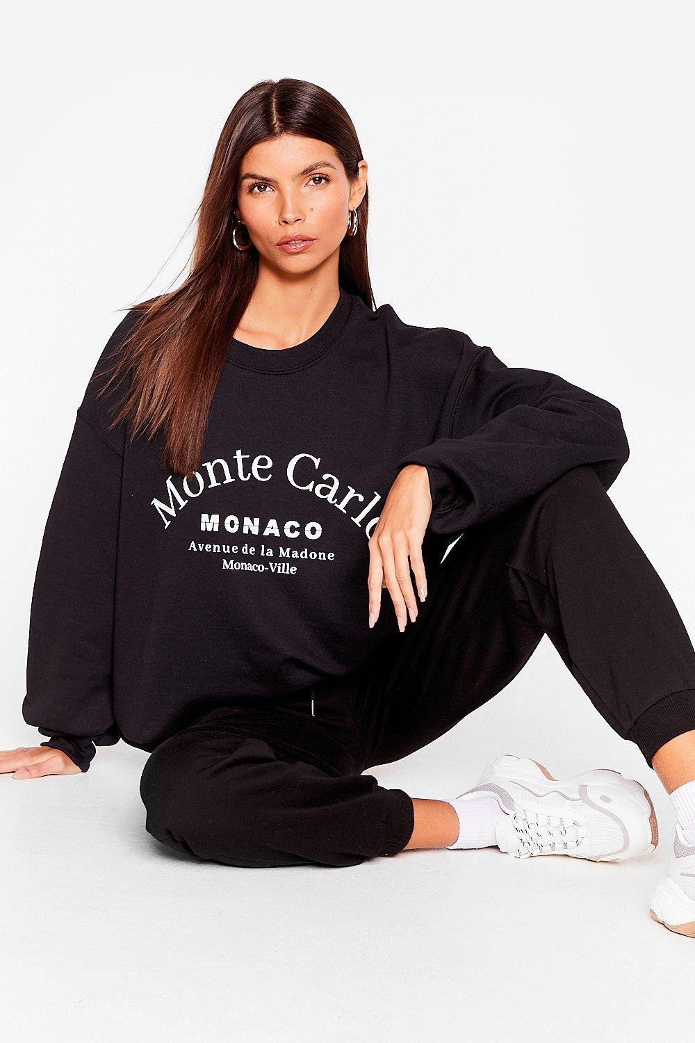 To Last Vegas or Monaco Graphic Sweatshirt | NastyGal (US & CA)