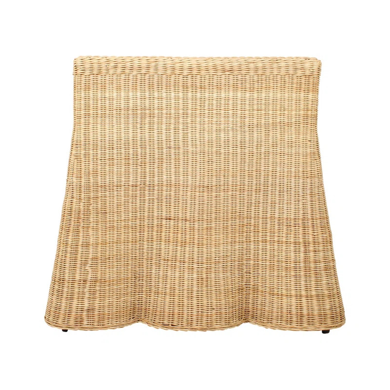 Cabo 36" Scalloped Rattan Console Table | Wayfair North America