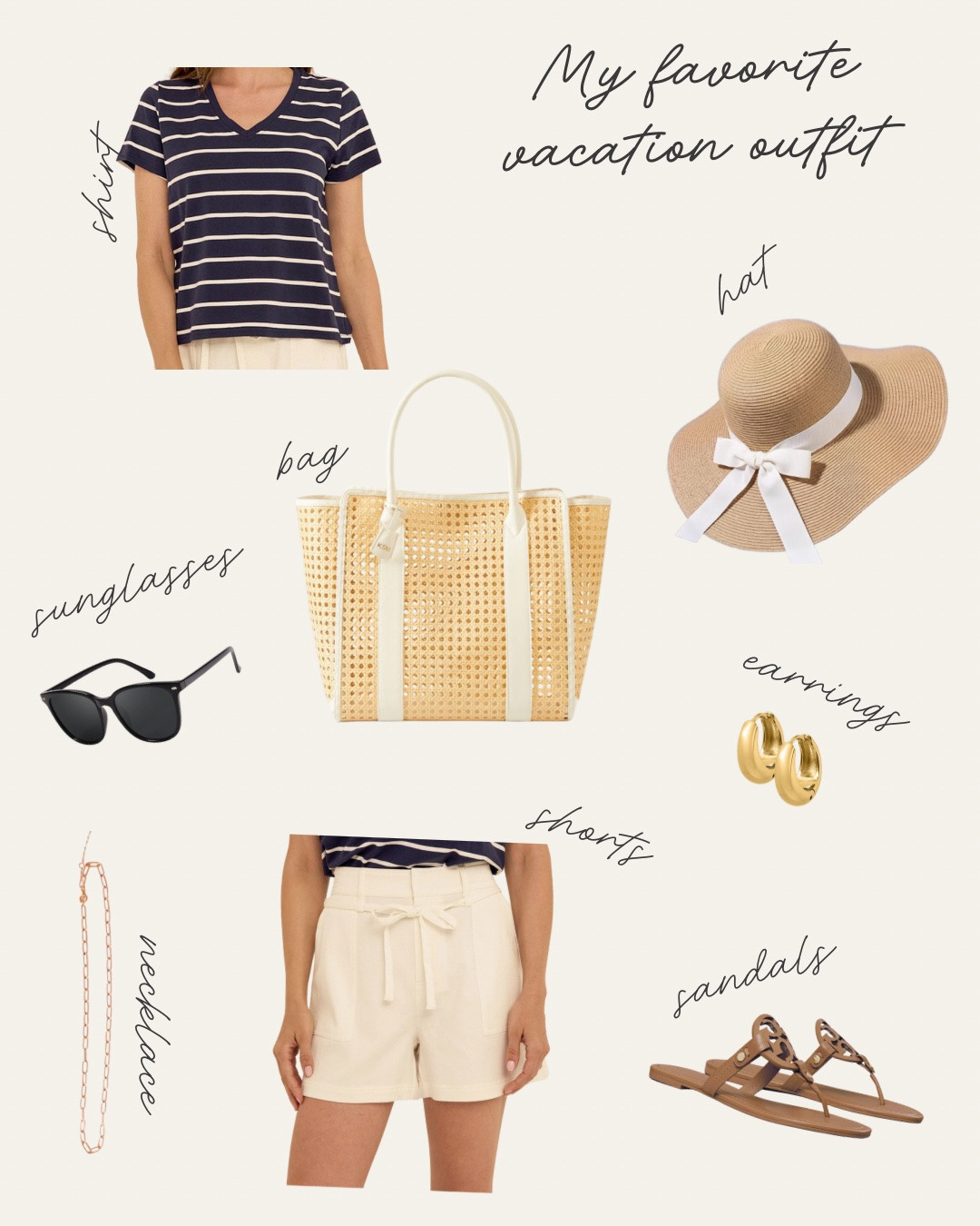 Sun, sandals, and effortless vacation style ☀️🤍 

This is the kind of outfit you’ll reach for on repeat from morning coffee walks to beachside lunches and sunset strolls ☕️🌅

Easy, breezy, and packed with all the neutral accessories I can’t travel without 🌊🌴🌺

Use code SUMMERSAVE26 @Threads 4 Thought for 30% off your order 🫶🏼

#VacationStyle #VacationOutfit #SummerStyle #ResortWear #BeachVacation #LTKStyle #NeutralStyle #EffortlessStyle #SummerWardrobe #CoastalStyle #BeachOutfit #VacationInspo #EverydayStyle #ResortVibes #OOTD

#LTKSaleAlert #LTKSeasonal #LTKMidsize
