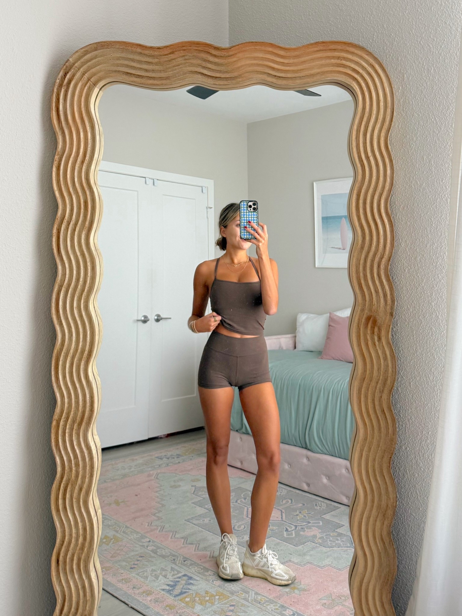the cutest workout set from Glowmode. wearing an XS 🤎