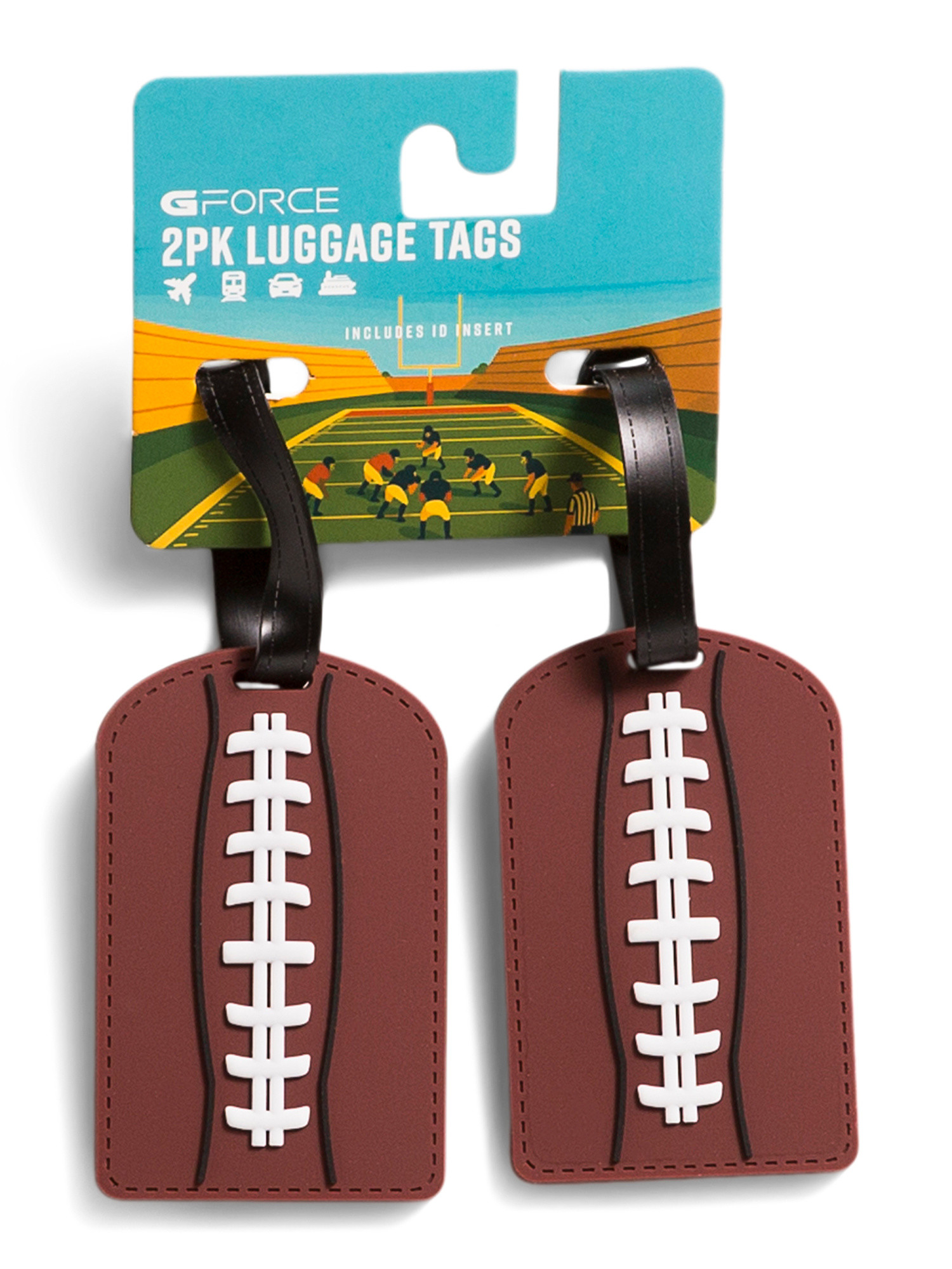 2pk Football Luggage Tags Set | TJ Maxx