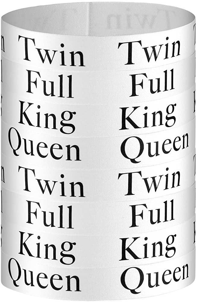 8 Pieces Bed Sheet Organizer Sheet Keepers Closet Organization King Twin Full Queen Sheet Straps ... | Amazon (US)