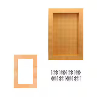 Kerdi-Board-SN Shower Niche with Frame 12 in. W x 20 in. L x 0.5 in. T Underlayment for Tile | The Home Depot