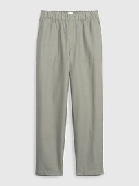 Linen-Cotton Pull-On Pants | Gap (US)