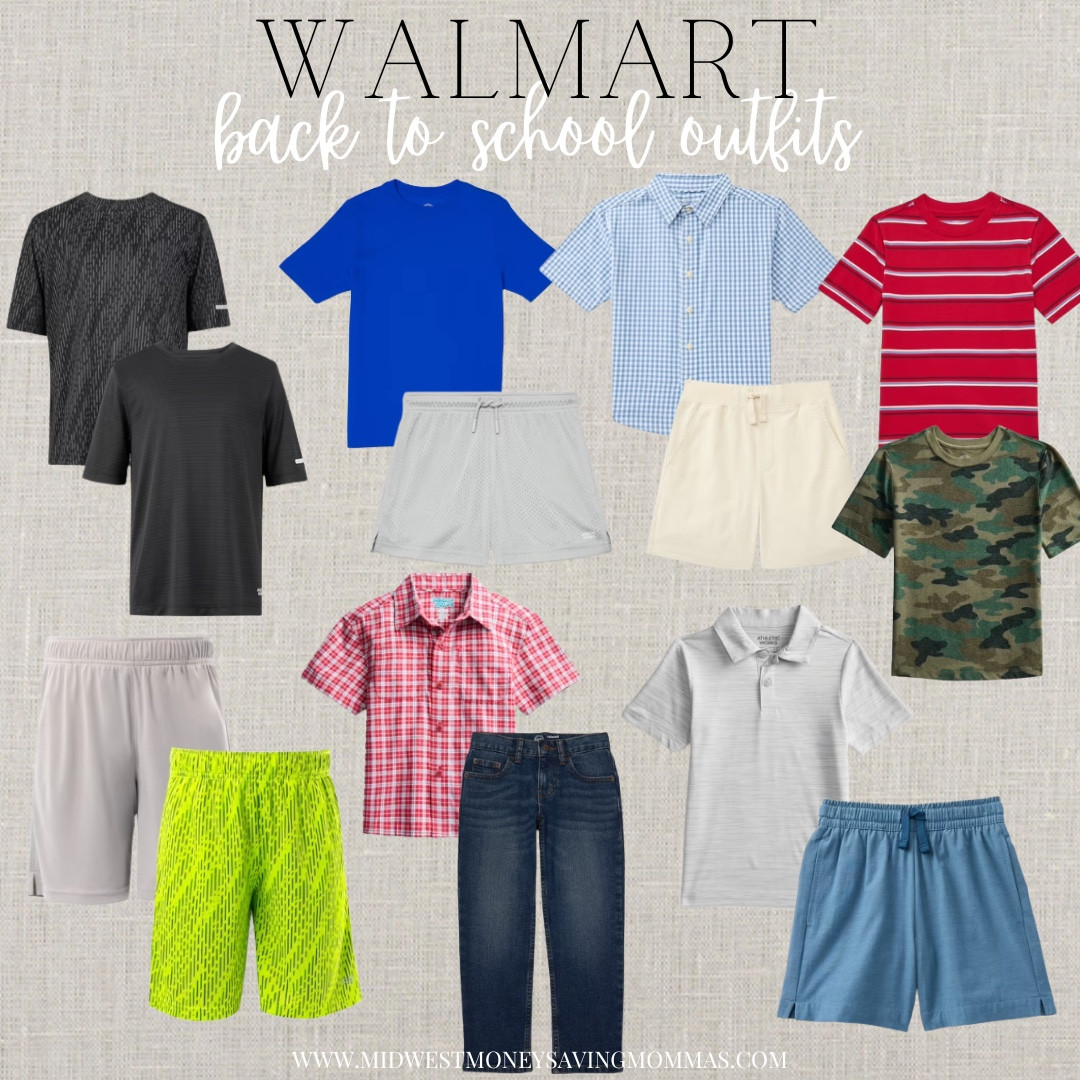 Back to school outfits! 

Walmart fashion school clothes boys clothes

#LTKKids #LTKmomlife #LTKSeasonal