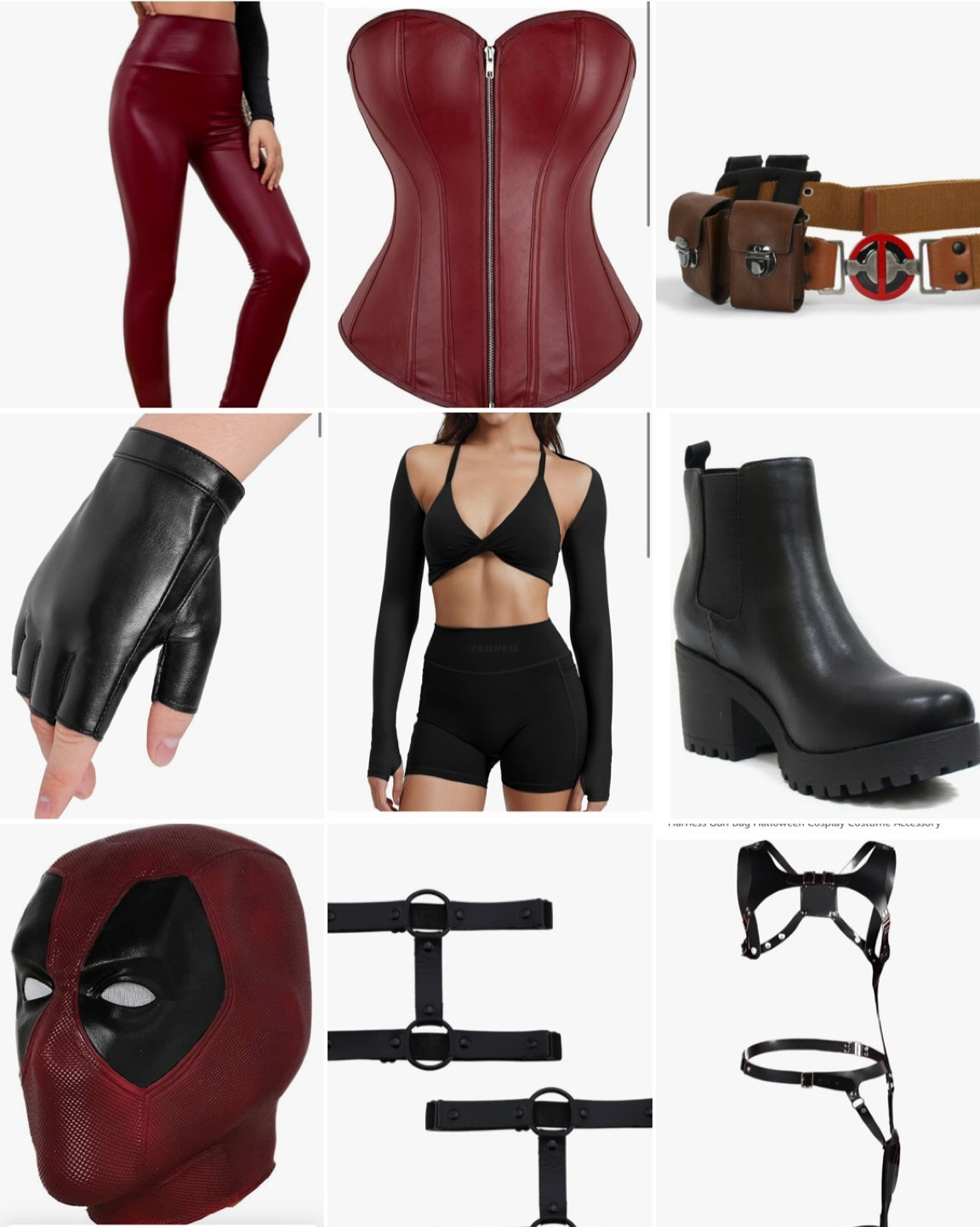 Lady Deadpool Outfit 