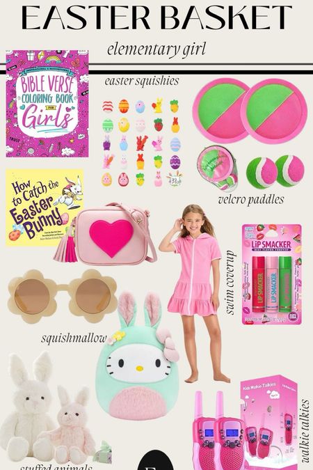 Easter basket ideas for little girls! 

#LTKkids #LTKfindsunder50 #LTKSeasonal