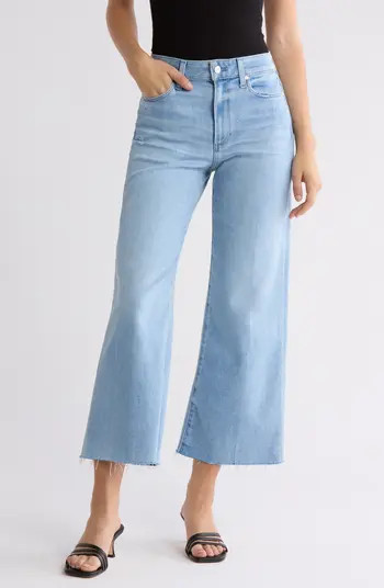 Anessa Raw Hem Wide Leg Jeans | Nordstrom