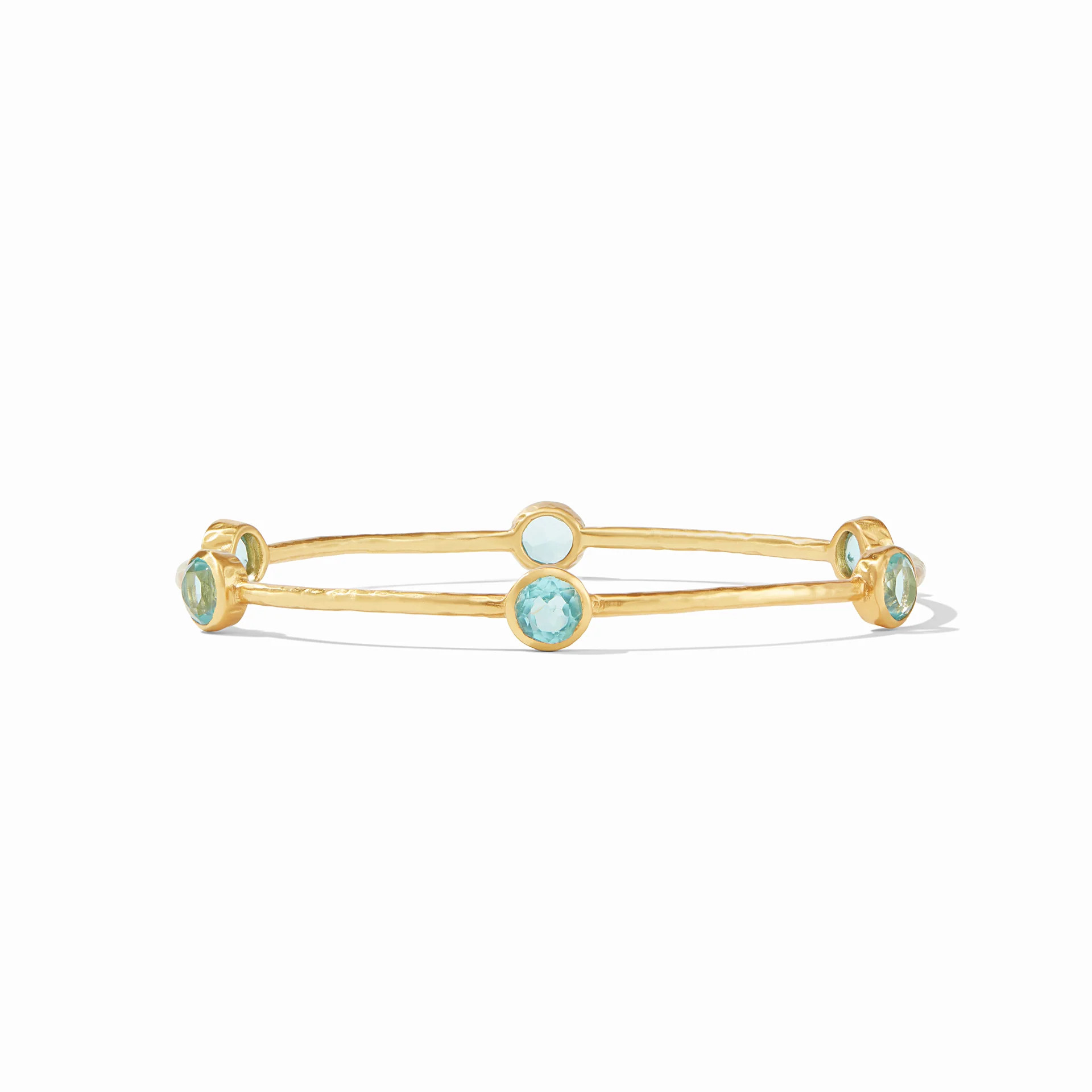 Milano Gold Bangle Bracelet | Julie Vos | Julie Vos