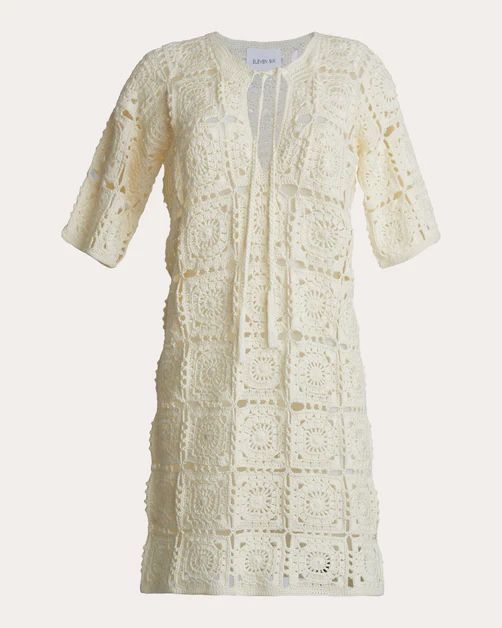 Elana Crocheted Tunic Dress | Olivela