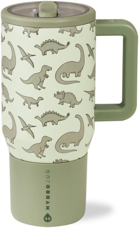 HydroJug Kids - 20 oz Insulated Kids Water Bottle with Flip Straw & Handle | Leak-Proof & Durable... | Amazon (US)