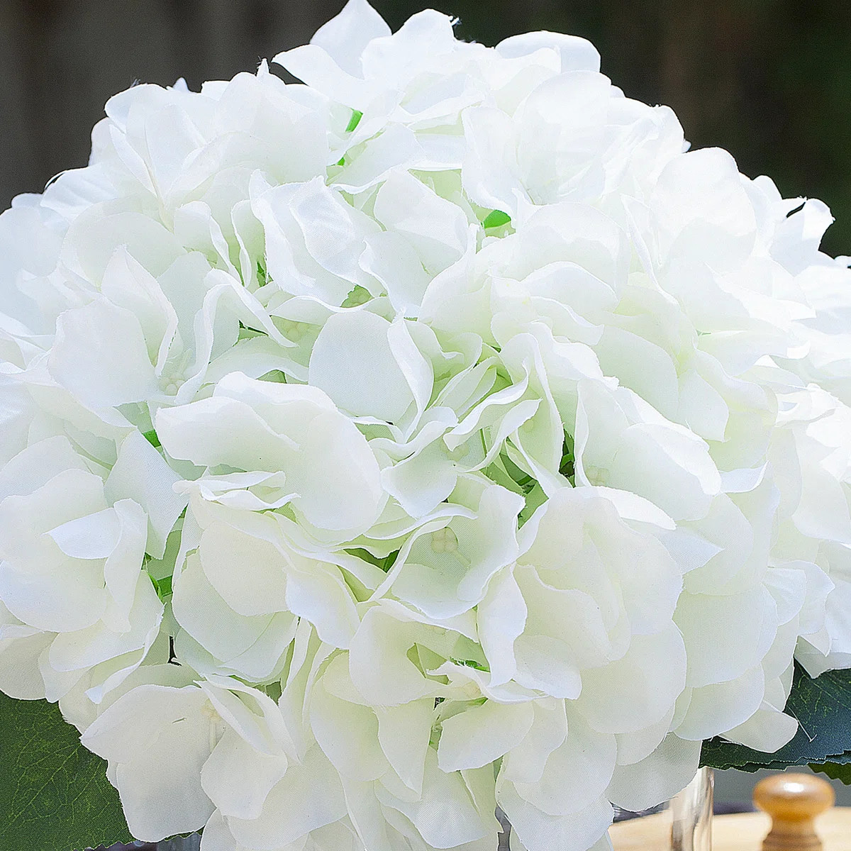 Faux Silk Hydrangea Arrangement in Vase | Wayfair North America