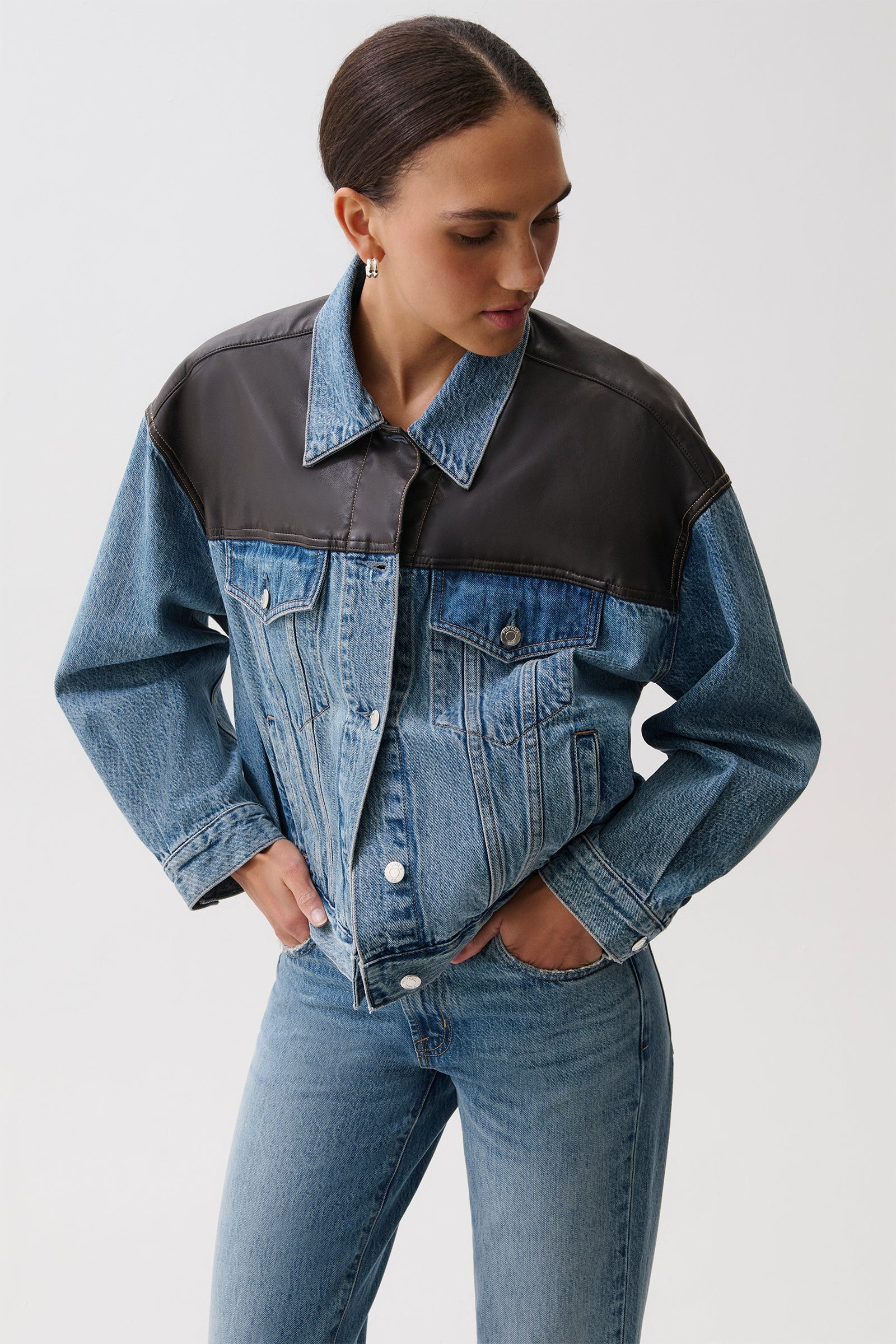 Harley Trucker Jacket - Metropolis P00080000-RL-MTRLS / METROPOLIS / L | Pistola Denim