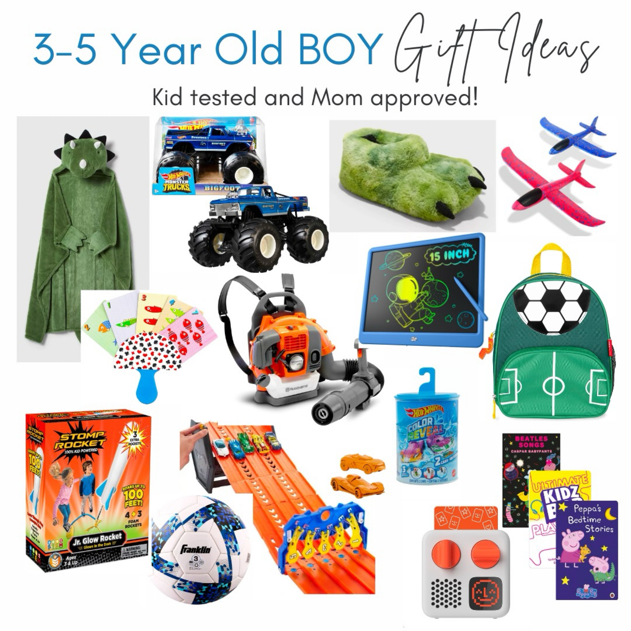 Why are Little boys so hard to buy for???  Here are some ideas that aren’t all cars and trucks!  And most are under $30!  All of these were tried and are loved by my four year old boy.  More ideas are tagged below!
#3yearoldboygiftidea
#4yearoldboygiftidea
#5yearoldboygiftidea
#christmasgiftidea4yearoldboy
#christmasgiftidea3yearoldboy

#LTKHoliday #LTKKids #LTKGiftGuide
