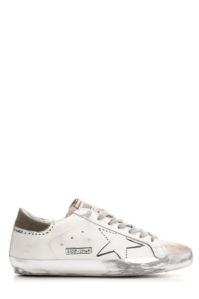Golden Goose Deluxe Brand Superstar Lace-Up Sneakers | Cettire Global