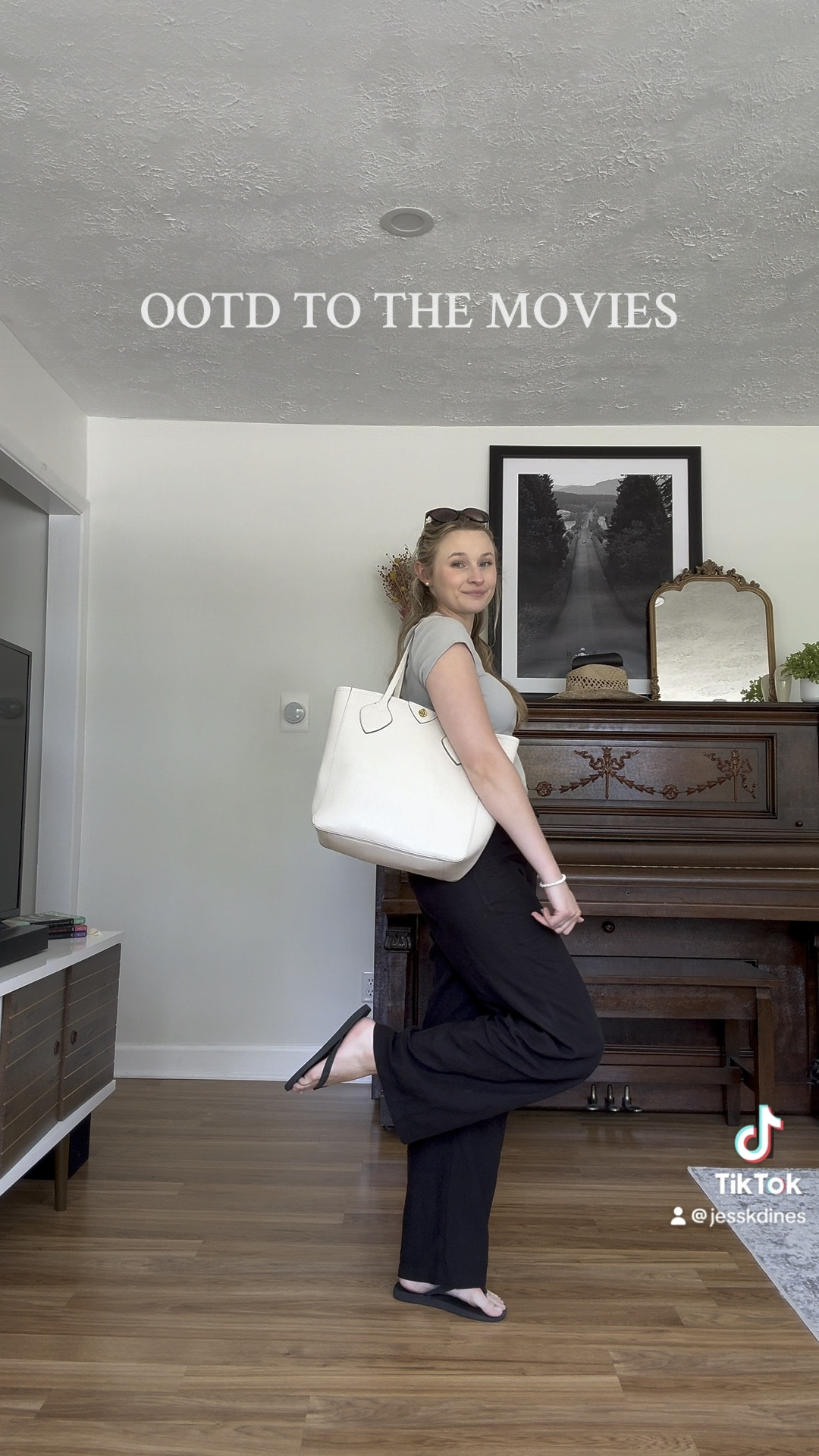 If I could wear this outfit everyday, I would be happy! Pants fit oversized, so an XS fit me perfectly. Size up if you want the baggy look. Women’s casual fashion, style inspo, summer style 

#LTKStyleTip #LTKVideo #LTKFindsUnder50