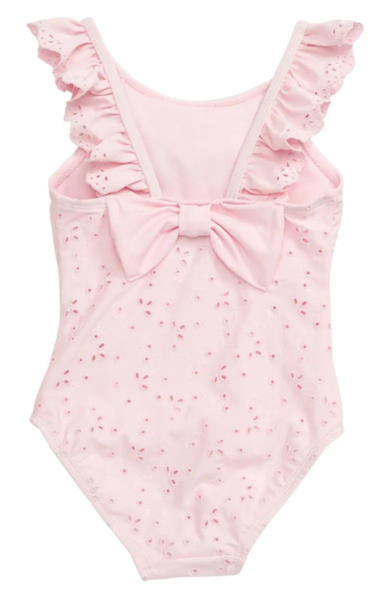 Little Me Eyelet One-Piece Swimsuit (Baby) | Nordstrom | Nordstrom