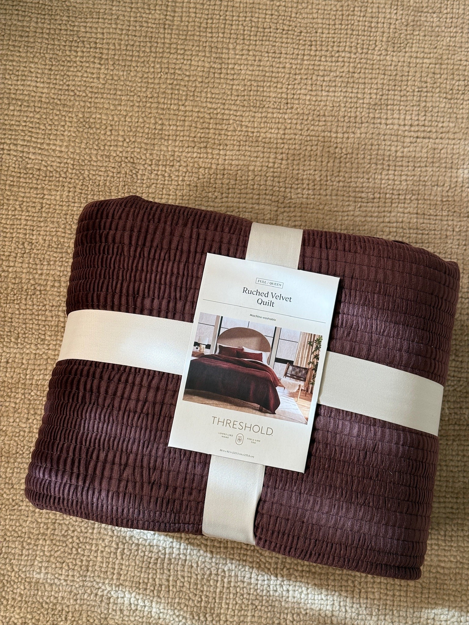 NEW ARRIVAL from Target. It’s SO GOOD. the color is so rich and it’s so soft!!! Just ordered another one! Comes in 4 colors!!

#LTKSeasonal #LTKHome