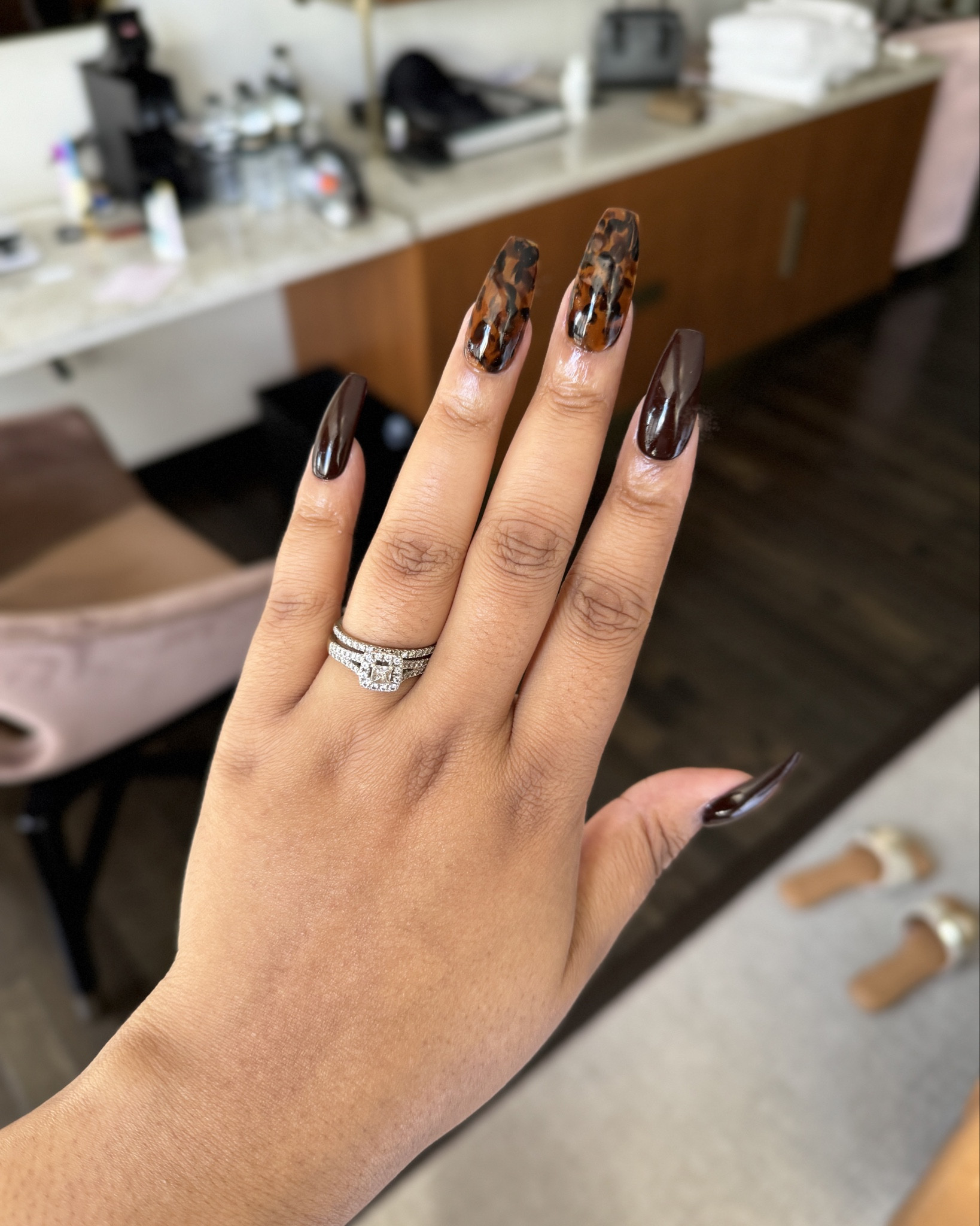 Tortoise press on nails! I have alternatives linked. NailsbyLis on Etsy is sold out 

#LTKCon #LTKBeauty #LTKStyleTip