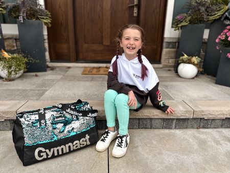 Gymnastics bags for girls Justice girls holiday gifts 
Tween style 

#LTKGiftGuide